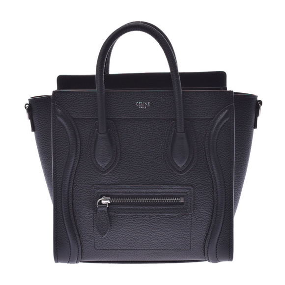 Celine Handbags - Celine Luggage Shopper Bag Black Calfskin Handbag